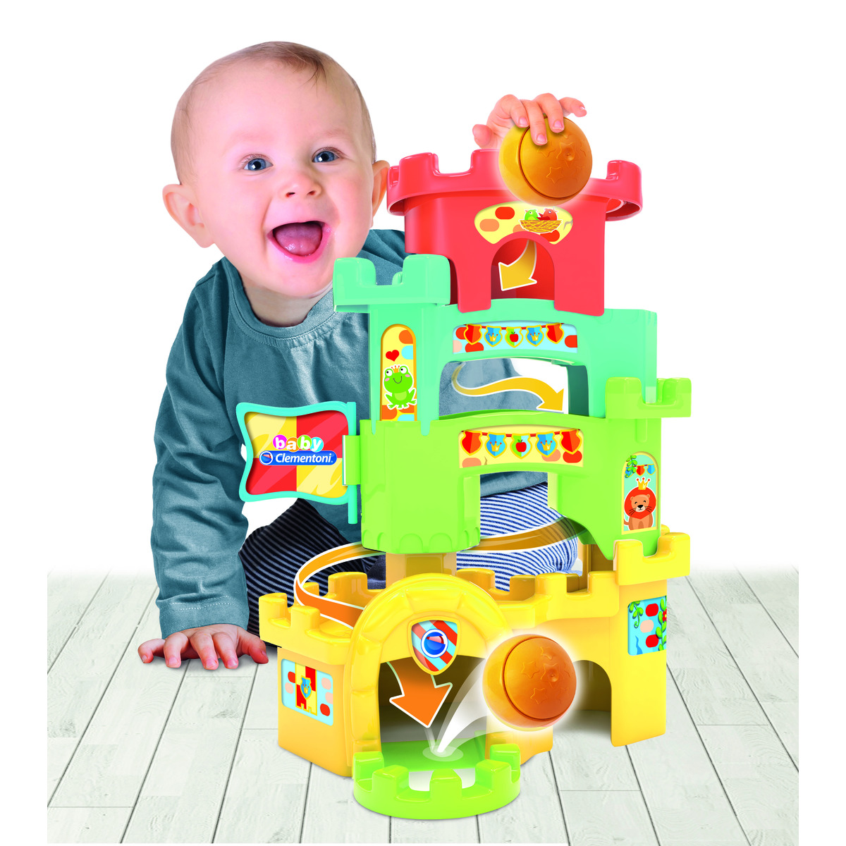 Baby Castelo Divertido Clementoni 5