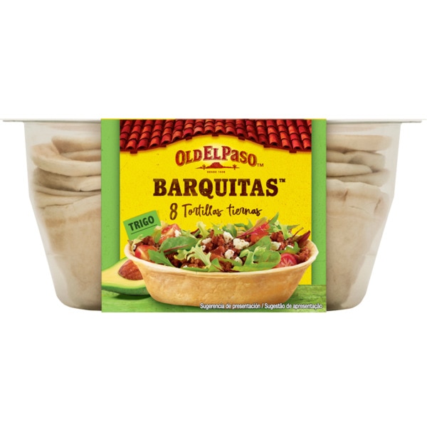 Barquitas Mexicanas de Trigo embalagem 193 g
