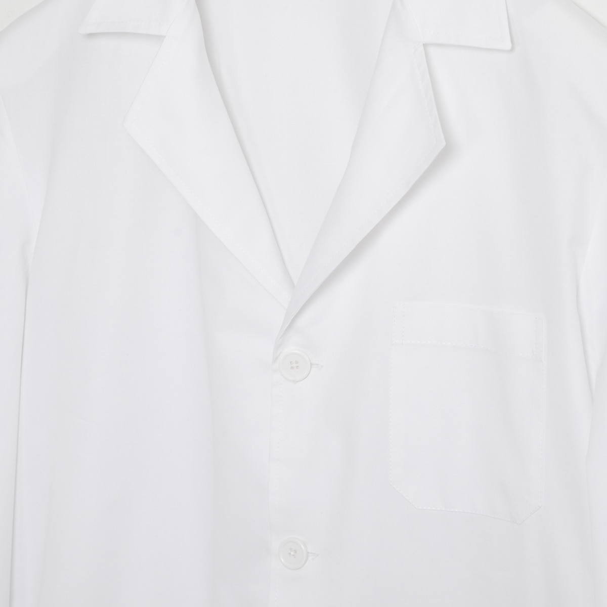 Bata para Uniforme de Trabalhadores de Saúde ou de Alimentação Ávila Branco-3