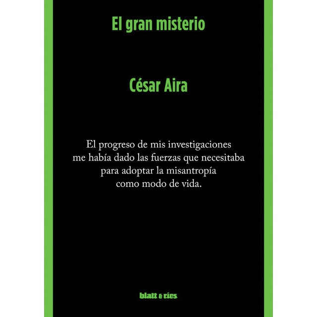 Imagem 0 de El gran misterio(Tapa blanda)