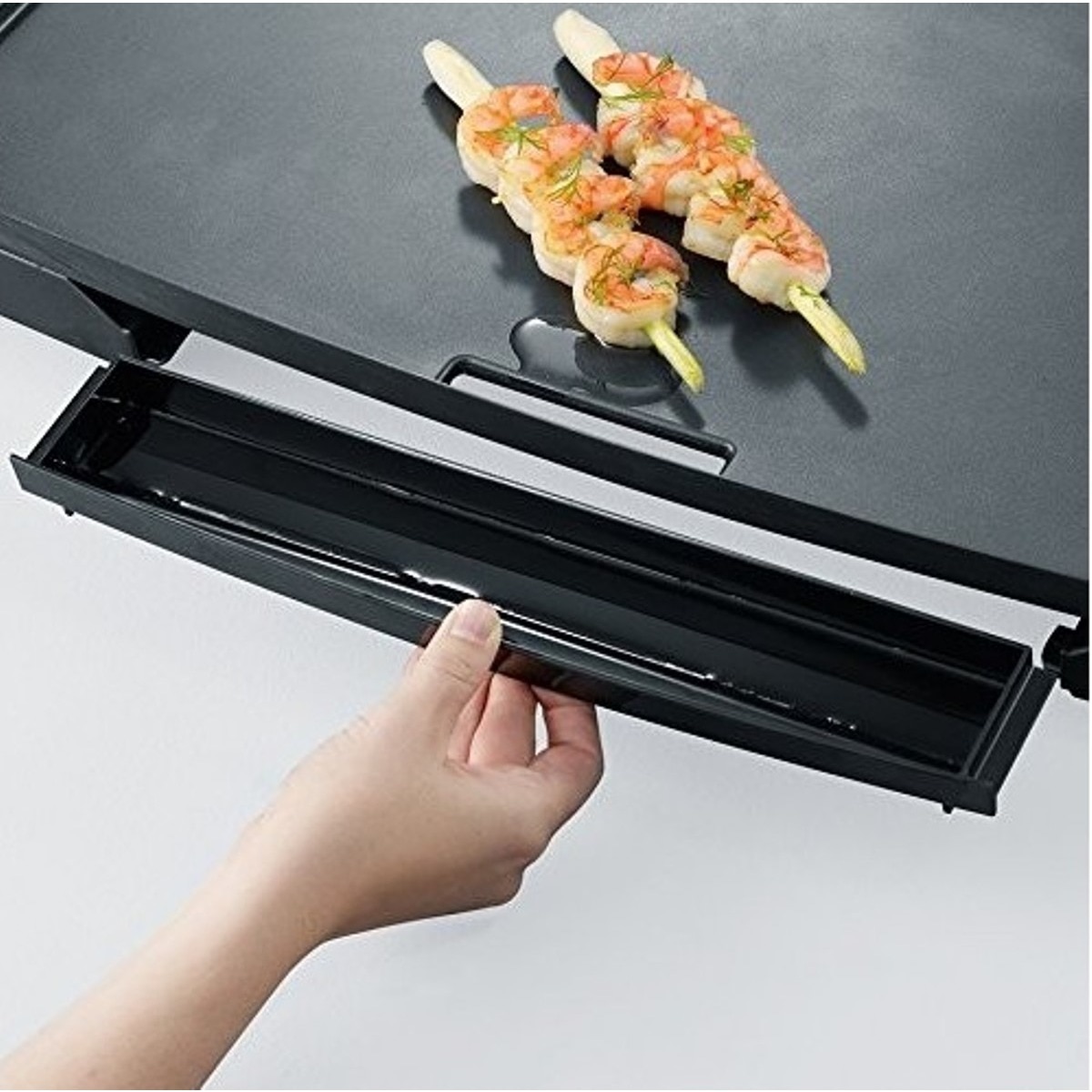 Grelhador de Placas Severin KG2397 de 2200 W - Preto Preto-4