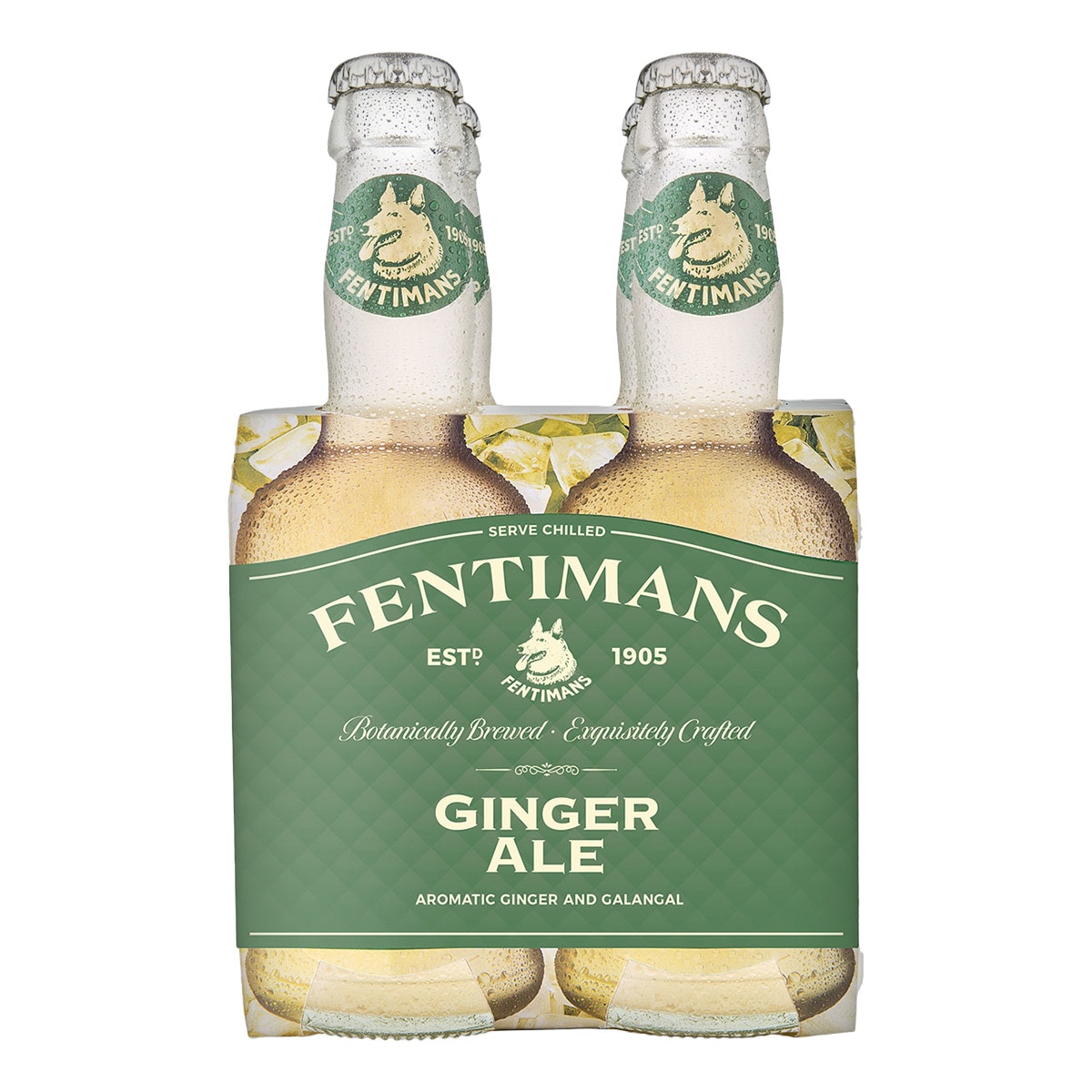 Refresco jengibre Fentimans pack 4 botellas 1