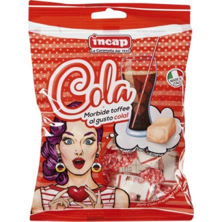 Rebuçados Cola Toffee embalagem 125 g - Incap