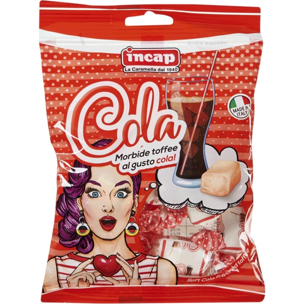 Rebuçados Cola Toffee embalagem 125 g
