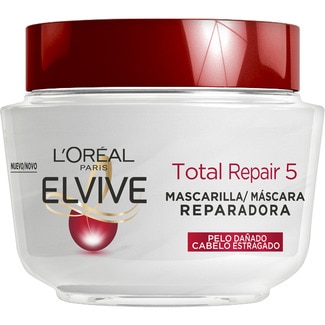 mascarilla de pelo Total Repair 5 Reparadora para pelo dañado tarro 300 ml - Elvive