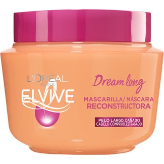 mascarilla de pelo Dream Long para pelo largo, dañado tarro 300 ml - Elvive