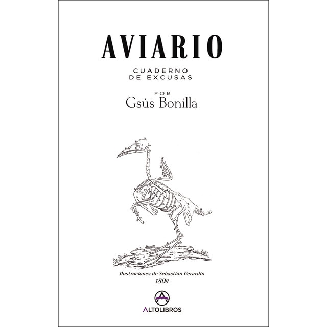 Imagen 0 de Aviario: Cuaderno de excusas (Tapa blanda)