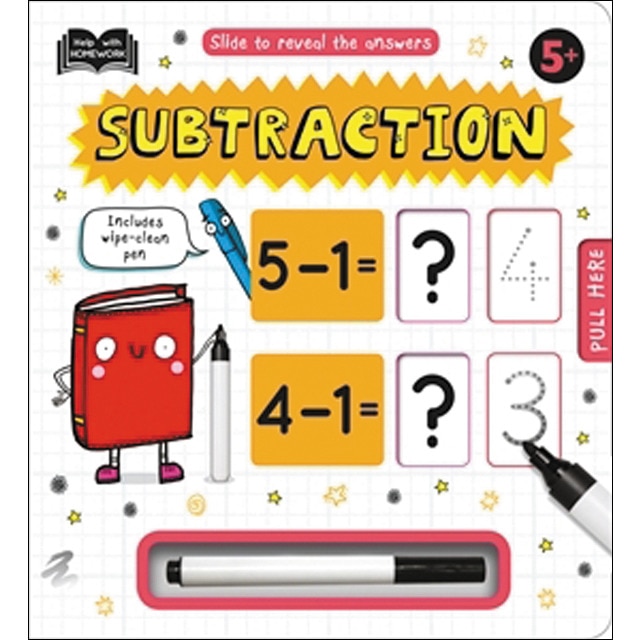 Help with homework: subtraction 5+ 1
