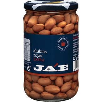 alubia roja extra cocida frasco 400 g neto escurrido - Ja'e