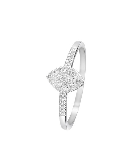 Anillo "Sansa" Diamantes 0,09/44 — oferta en Primeriti