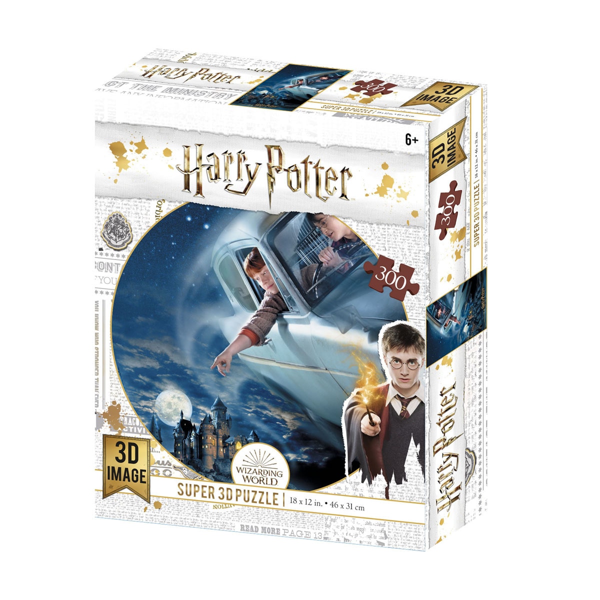 Redstring - Puzzle 3D Harry Potter Ford Angial En Oferta Redstring - Puzzle 3D Harry Potter Ford Angial