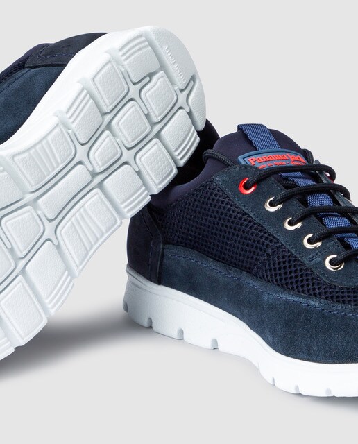 Zapatos de cordones de hombre Panama Jack en azul marino con cordones · Panama  Jack · El Corte Inglés