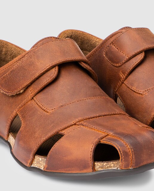 Sandalias de hombre Panama Jack semicerrada en napa marrón · Panama Jack · El  Corte Inglés