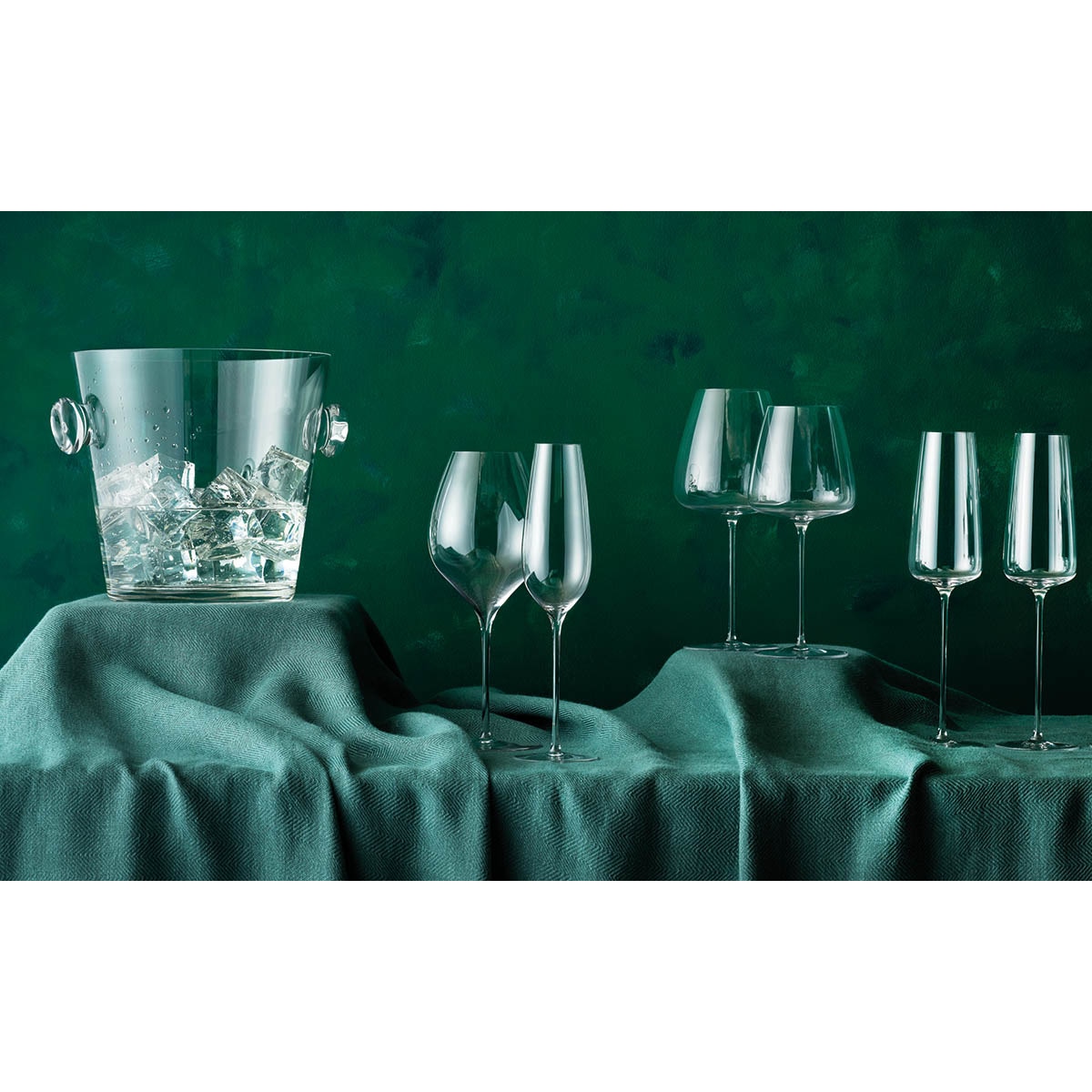 Toalha de mesa de linho Sidney Verde-5