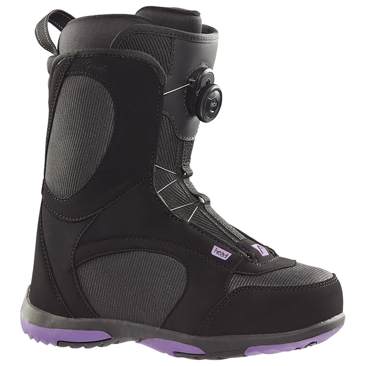 Botas de Snowboard de mulher Coral Boa Head Preto / Rosa-1