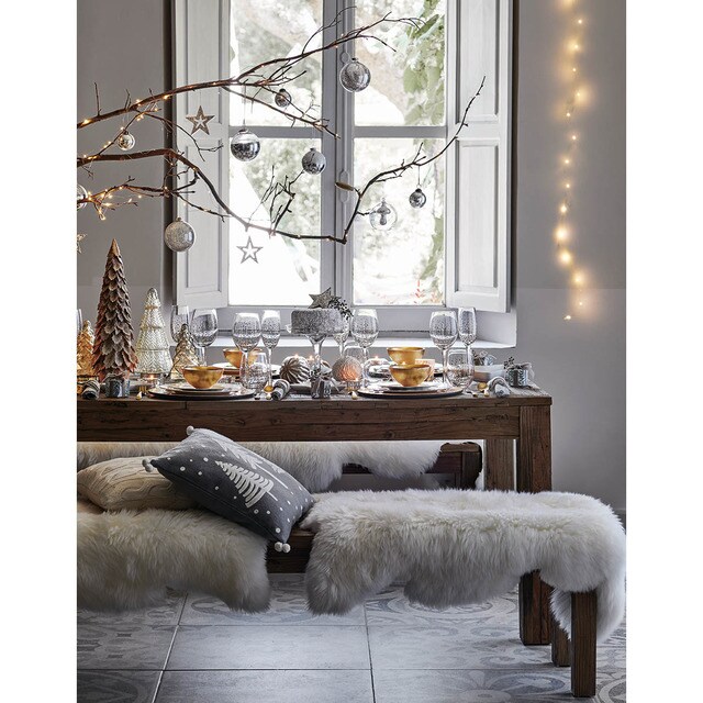 Mesa de comedor de olmo reciclado Mimosa El Corte Inglés ...