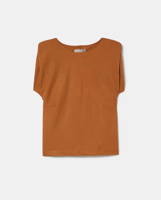 Camiseta de mujer hombreras · Woman Limited El Corte Inglés · El Corte  Inglés