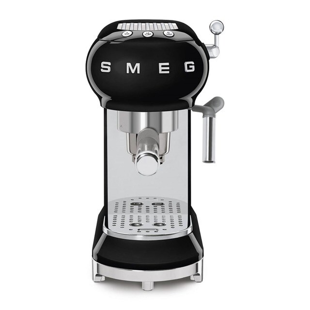 Máquina de Café Expresso Manual Smeg Anni 50 ECF01BLEU - Preto Polido · El  Corte Inglés
