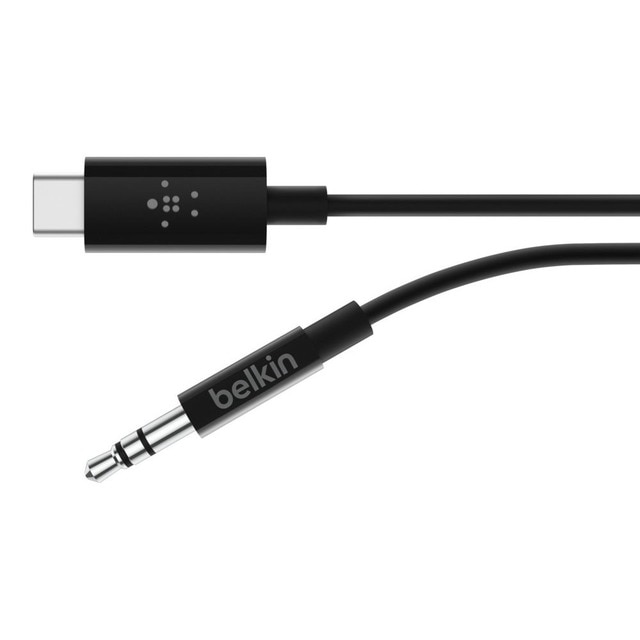 Imagem 0 de Cabo Belkin USB-C para 3.5 mm Audio, 0.9cm - Preto
