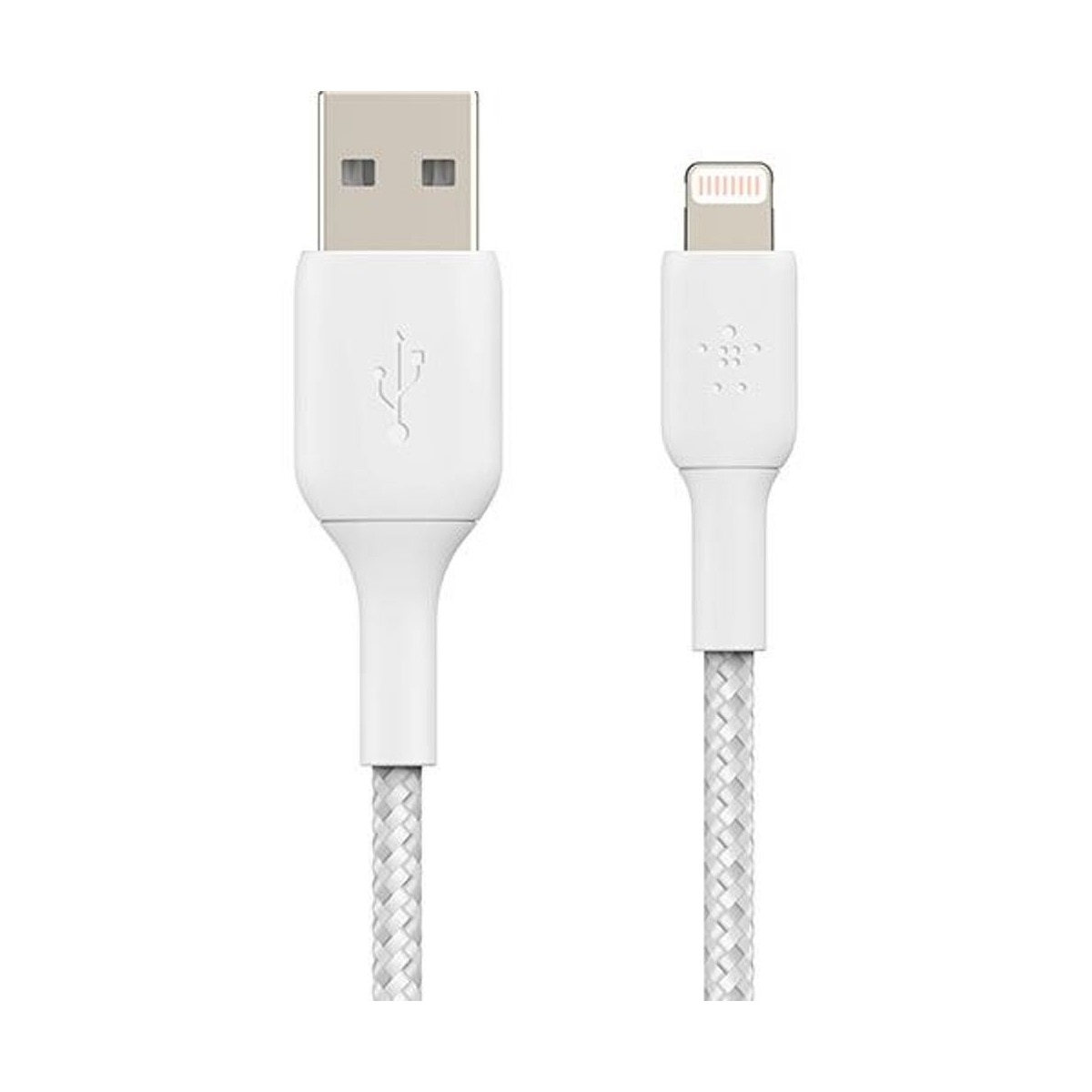 Imagem 0 de Cabo Belkin Boost Charge Lightning para USB-A, 2m - Branco