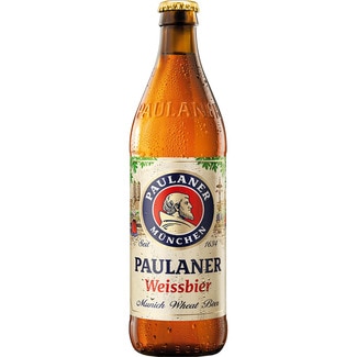 Hefe-Weissbier Naturtrüb cerveza de trigo alemana botella 50 cl - Paulaner