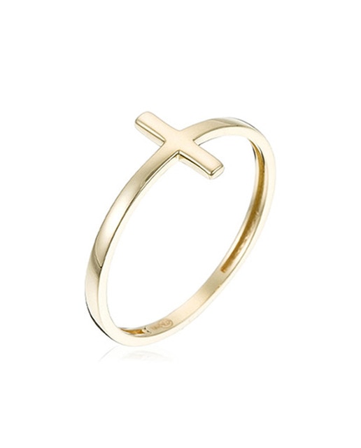 Imagen 0 de Anillo Croix oro amarillo