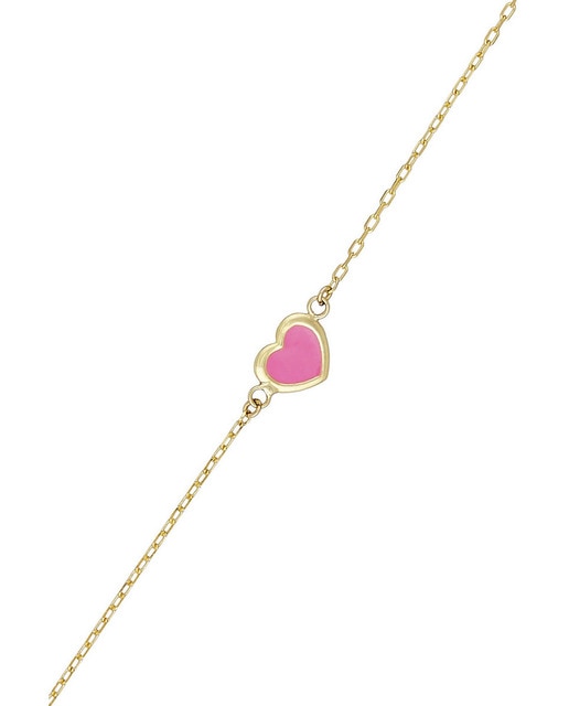Imagen 0 de Pulsera niño C?ur rosé oro amarillo