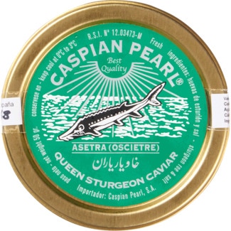 Caviar Oscietre unidade 50 g - Caspian Pearl