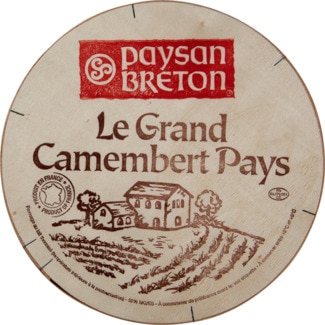 Queijo Camembert Pays Peso Aproximado por unidade 1 kg - Paysan Breton