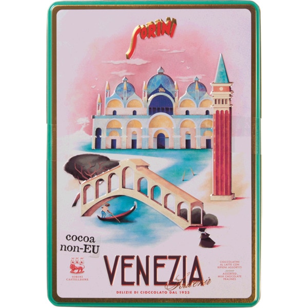 Bombons de Chocolate Sortido Veneza lata 198 g