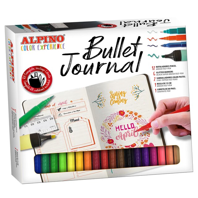 Imagen 0 de Set Color Experience Bullet Journal Kit Alpino