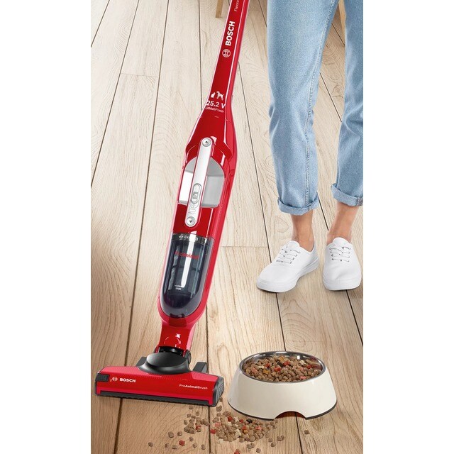 Aspirador Vertical Bosch Serie 4 BBH3ZOO25 Flexxo 25.2V Recarregável -  Vermelho · El Corte Inglés