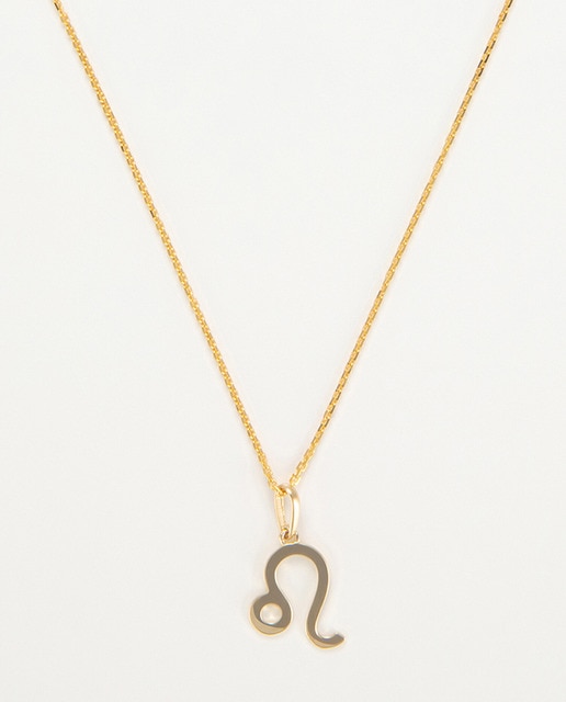 Imagen 0 de Colgante astrologique Lion oro amarillo