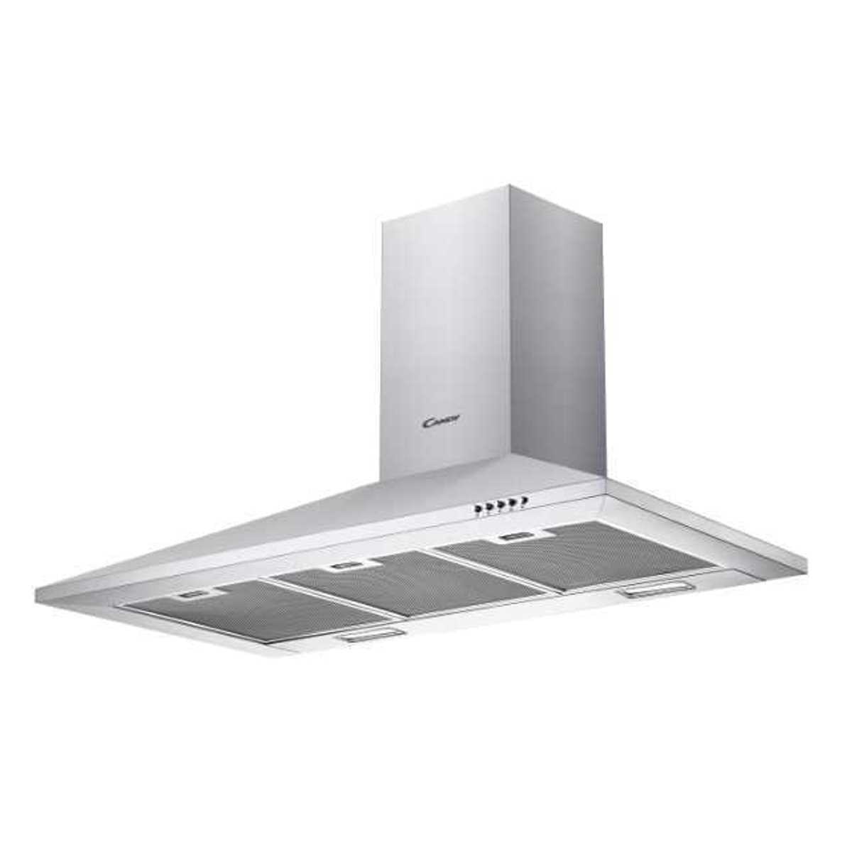 Imagem 0 de Exaustor de Parede Candy CCE119/1X com 3 Velocidades e de 90 cm - Inox