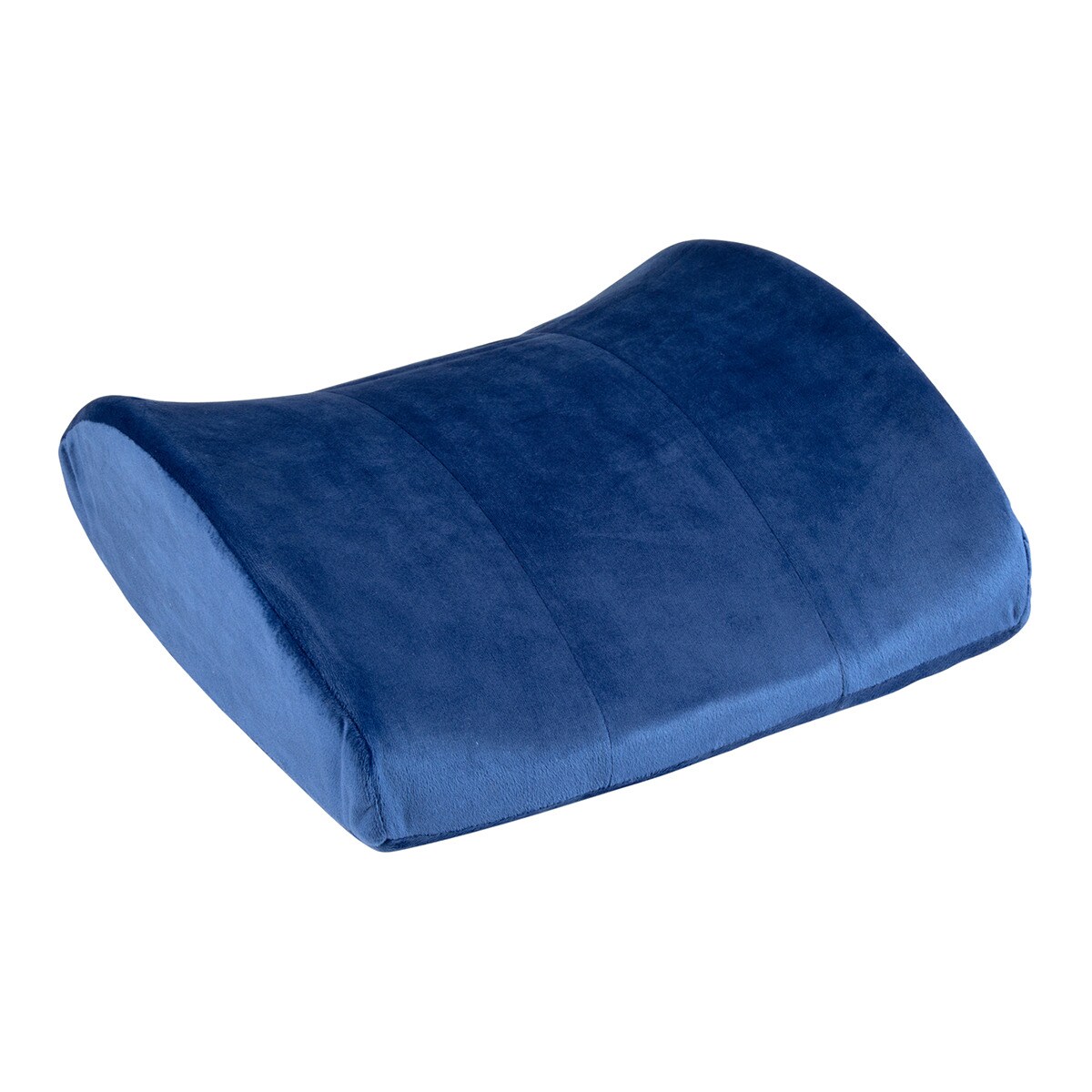 Cojín lumbar Velour Basics El Corte Inglés Azul marino-1