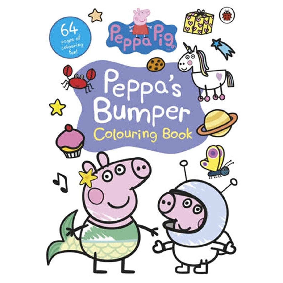 Peppa pig bumper colouring book 1