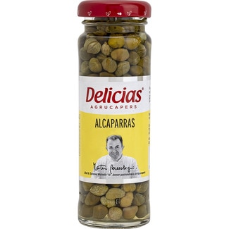 alcaparras surfines frasco 65 g neto escurrido - Delicias