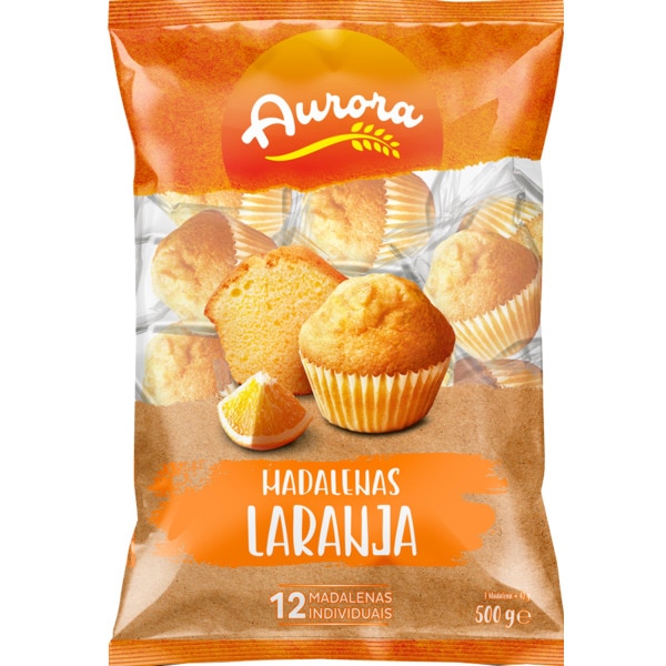 Madalenas de Laranja embalagem 420 g