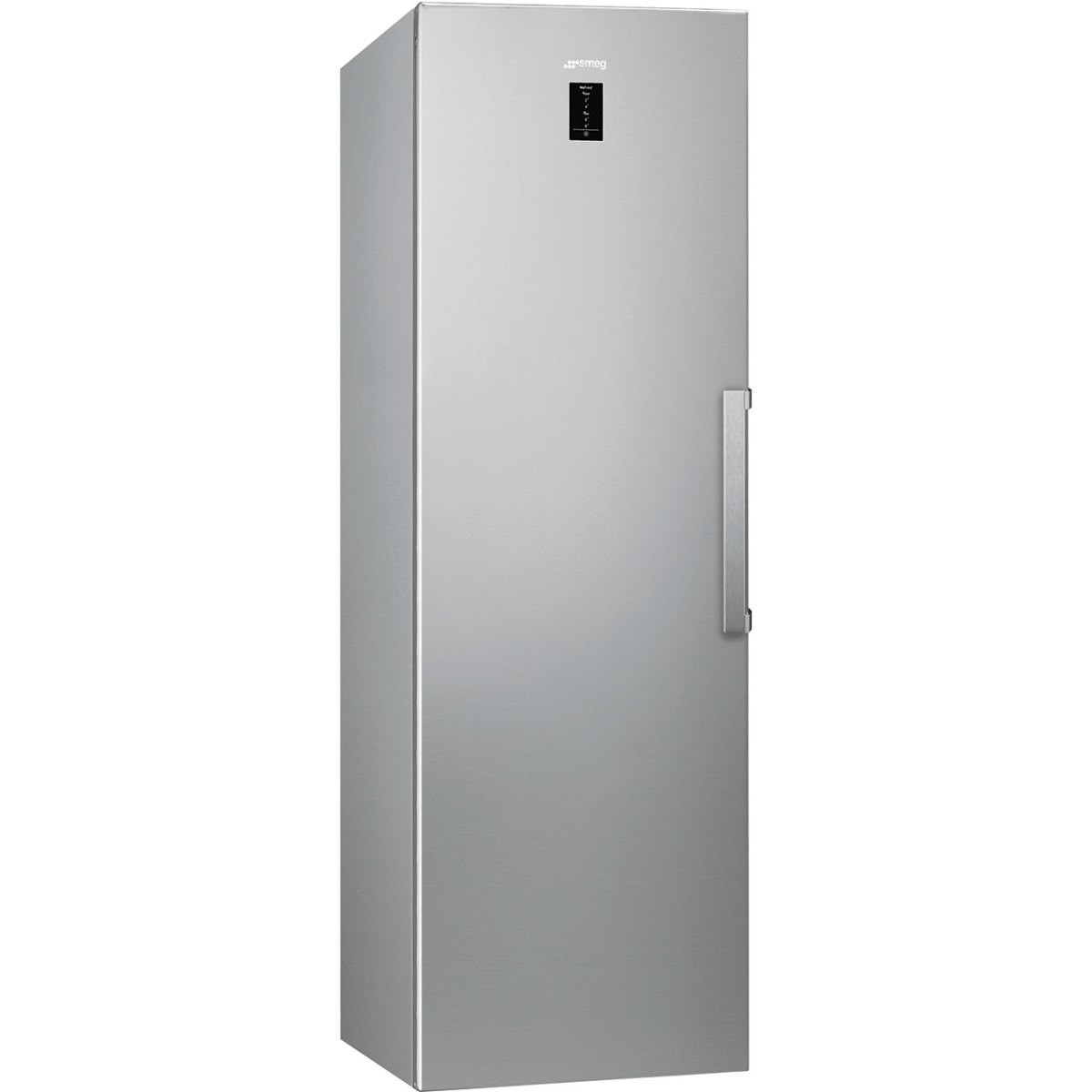 Arca Congeladora Vertical Smeg Universal FF18EN3HX No Frost com Dobradiças à esquerda e de 186 cm - Aço Inox Aço inoxidável-1