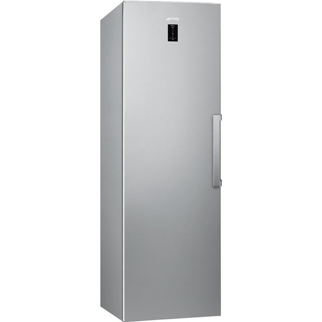 Imagem 0 de Arca Congeladora Vertical Smeg Universal FF18EN3HX No Frost com Dobradiças à esquerda e de 186 cm - Aço Inox