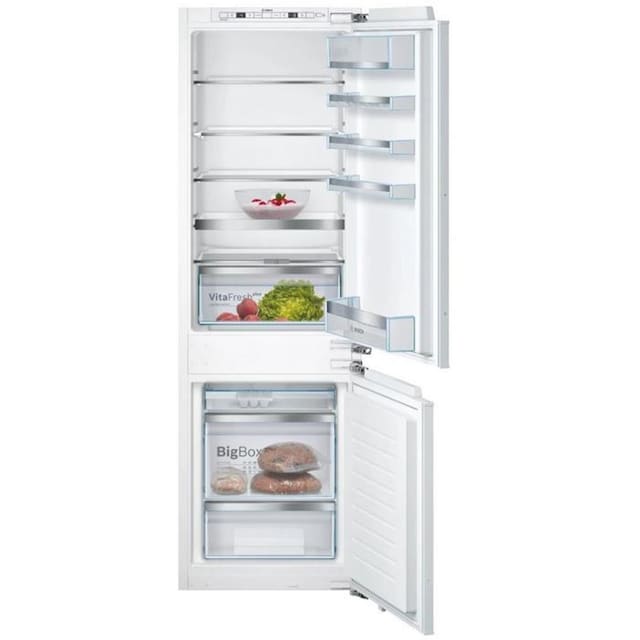 Imagem 0 de Frigorífico Combinado Encastrável Bosch Série 6 KIS86AFE0 VitaFresh Plus e Low Frost e de 177,2 cm - Branco