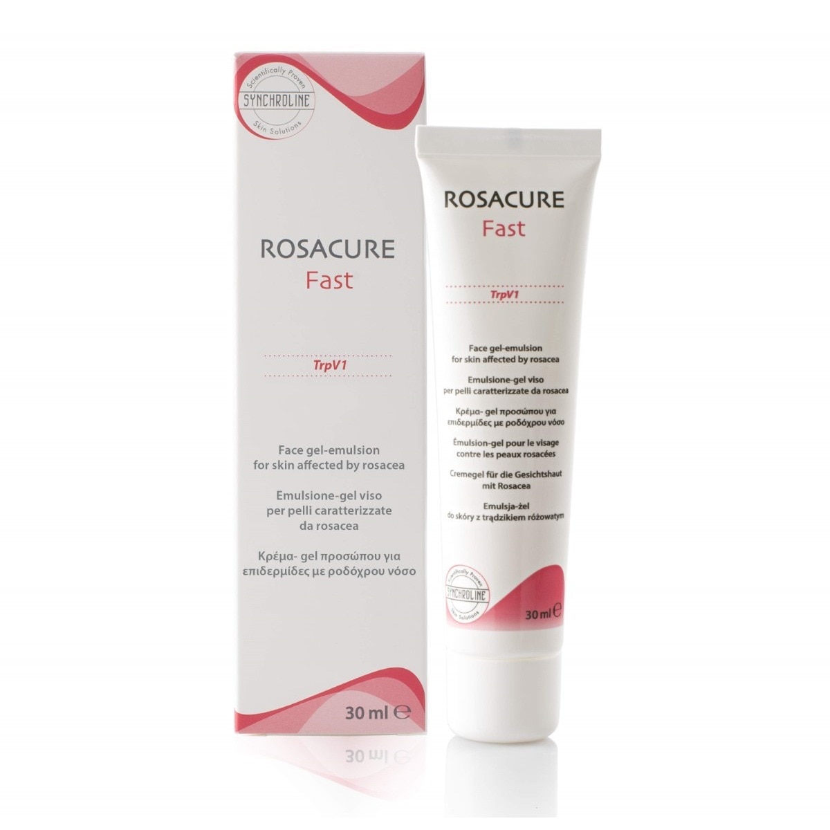 Imagem 0 de Emulsão Gel Pele Sensível Synchroline Rosacure Fast - 30 ml