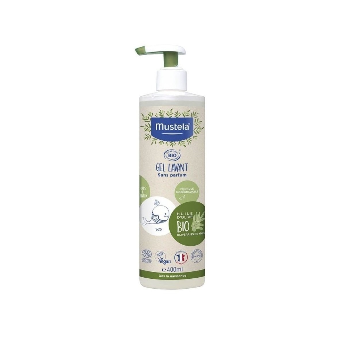 Imagem 0 de Gel de Banho Bio 400 ml Mustela