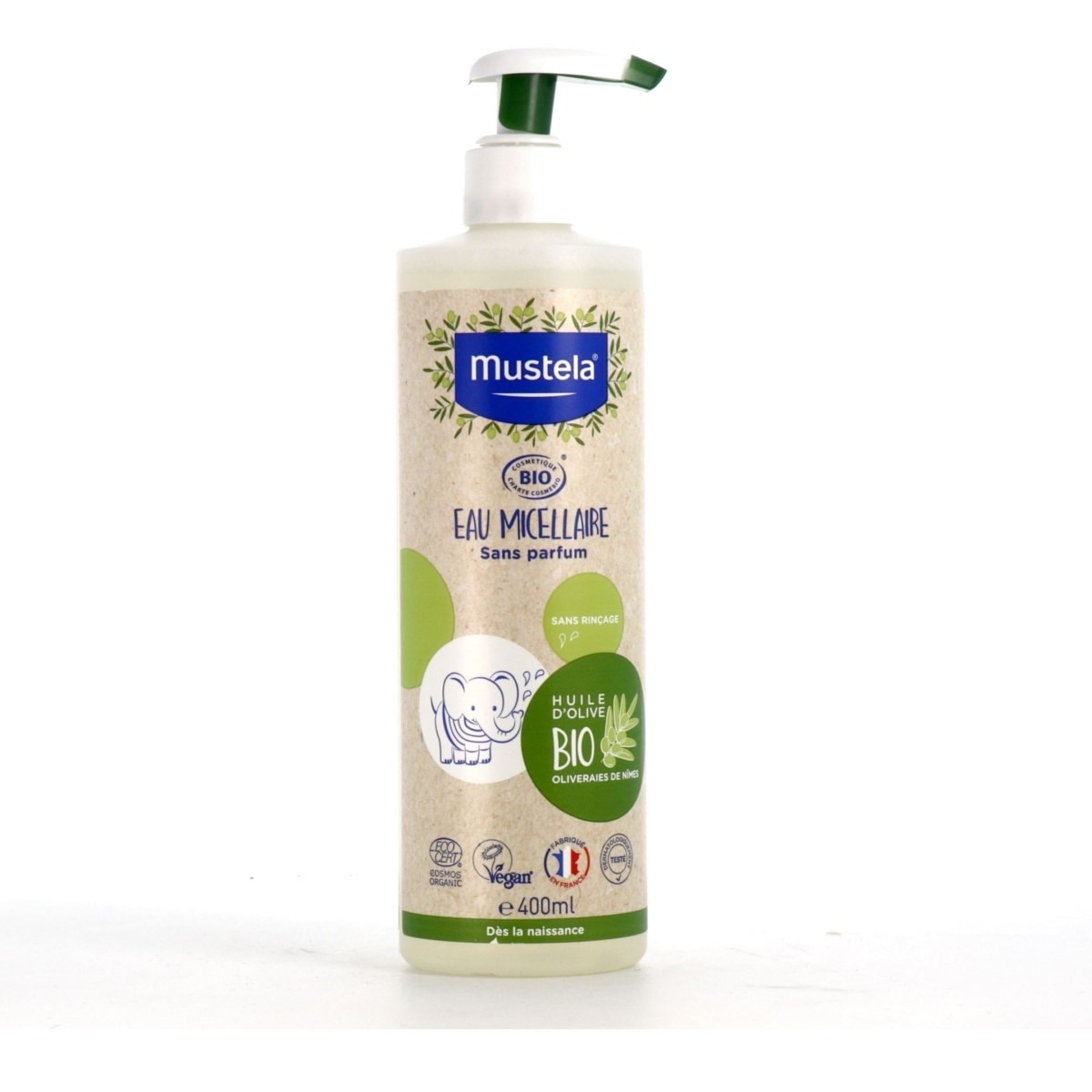 Imagem 0 de Água Micelar Bio 400 ml Mustela