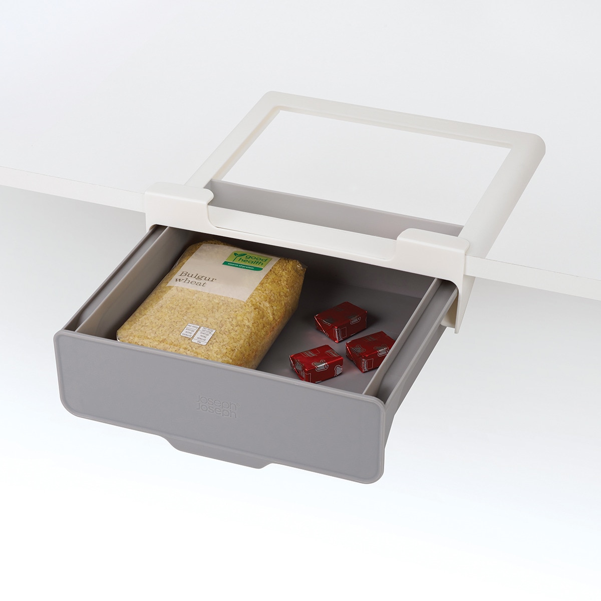 Gaveta extra de cozinha CupboardStore™ Cinzento-2