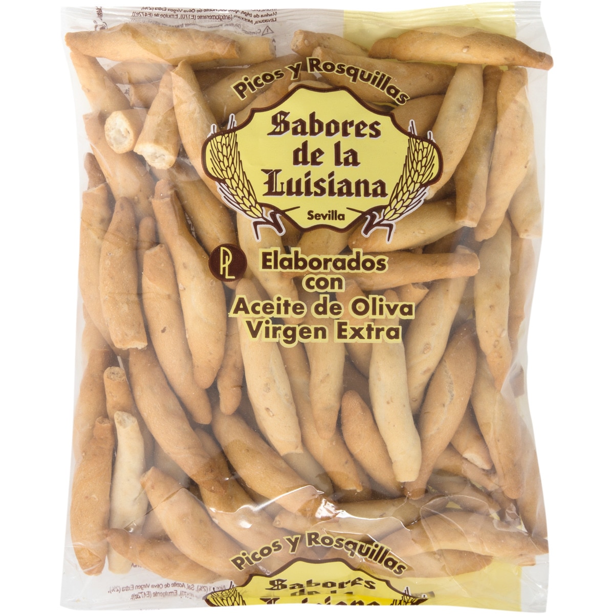 Artesanitos picos de pan con ajonjolí y aceite de oliva virgen extra bolsa 200 g