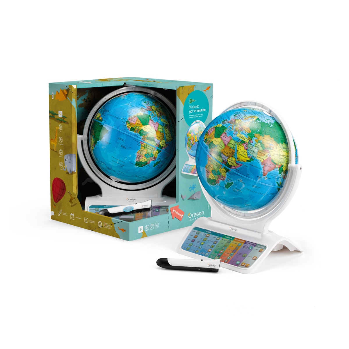 Oregon Scientific Bola Del Mundo Globo Terraqueo Interactivo