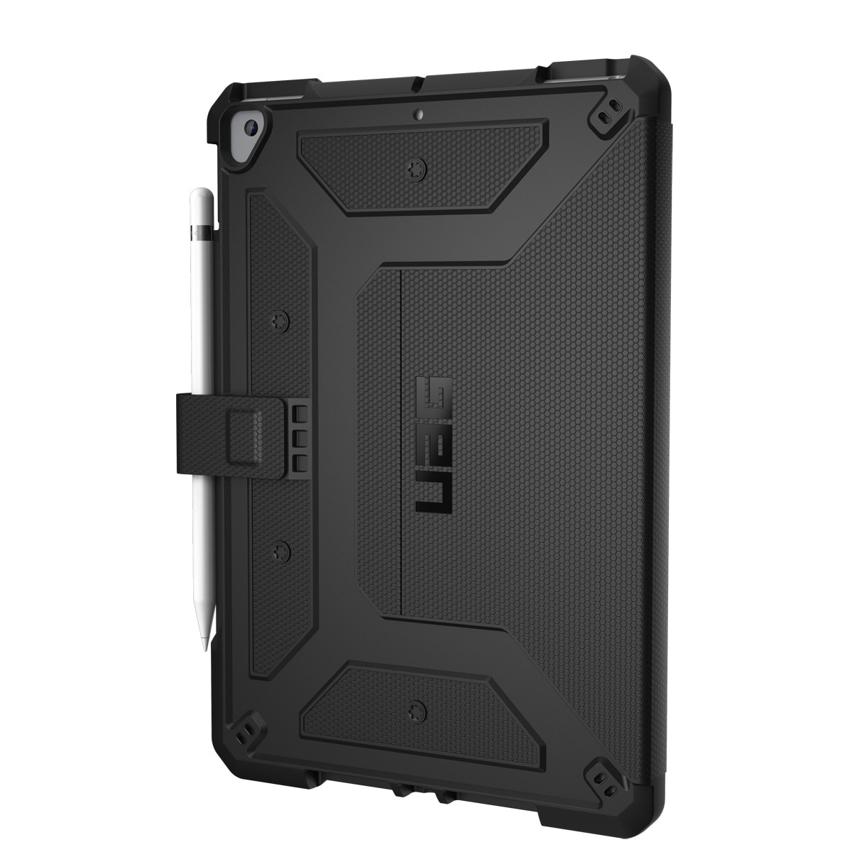 Funda negra UAG Metrópolis para iPad 10,2" (2019, 7ª Gen.) Negro-1