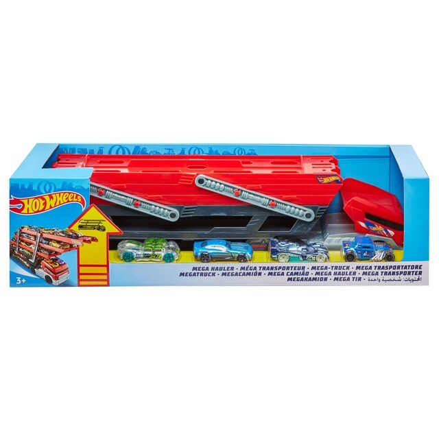 Hot Wheels Mega Camión Camión Transporte 50 Coches De Juguete Para Niños 3 Años Hot Wheels El Corte Inglés
