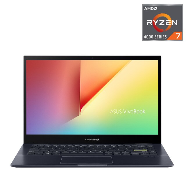 Portátil Asus - Convertible 2 En 1 VivoBook Flip 14 TM420IA-EC207, AMD Ryzen 7, 8GB, 512GB SSD, FreeDOS / Sin Sistema Operativo